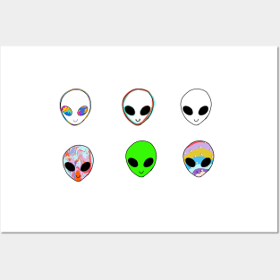 Alien Invasion Posters and Art